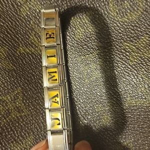 JAMIE Stainless steel name bracelet